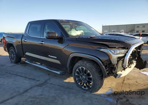 2022 Toyota Tundra Crewmax Limited из США, поврежденный, VIN 5TFJC5EC3NX001878